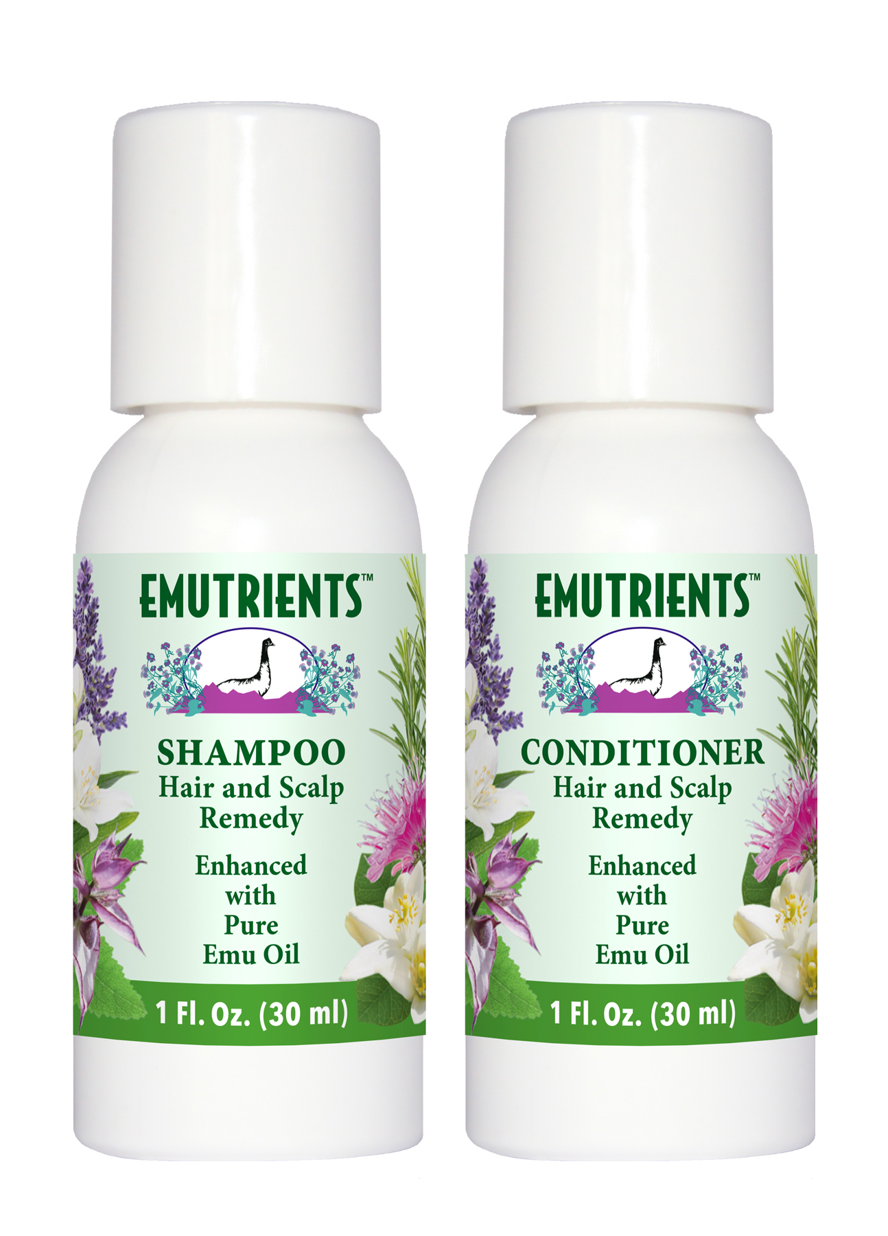 EMUTRIENTS™ Shampoo & Conditioner by Montana Emu Ranch Company