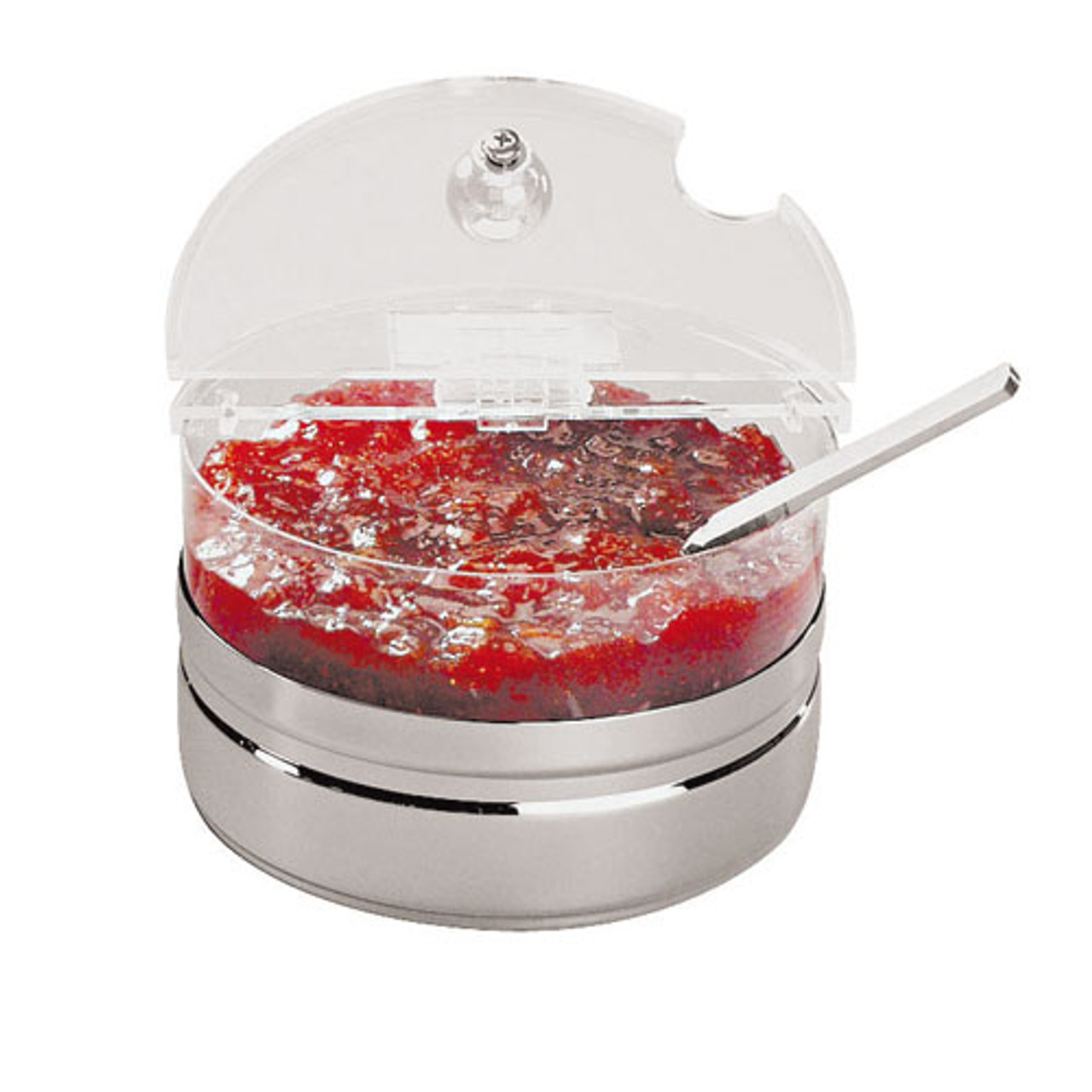 Round Cooling Container with Lid (5 1/2 X 4 1/2), L 5.5 x W 5.5 x H 4.5