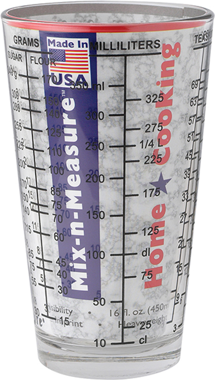 Kolder Glass Mix-in-Measure, 2 Cup
