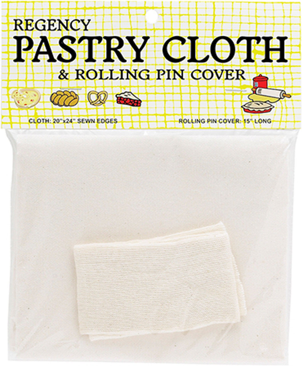 Regency Pastry Cloth And Rolling Pin Cover Bridge Kitchenware