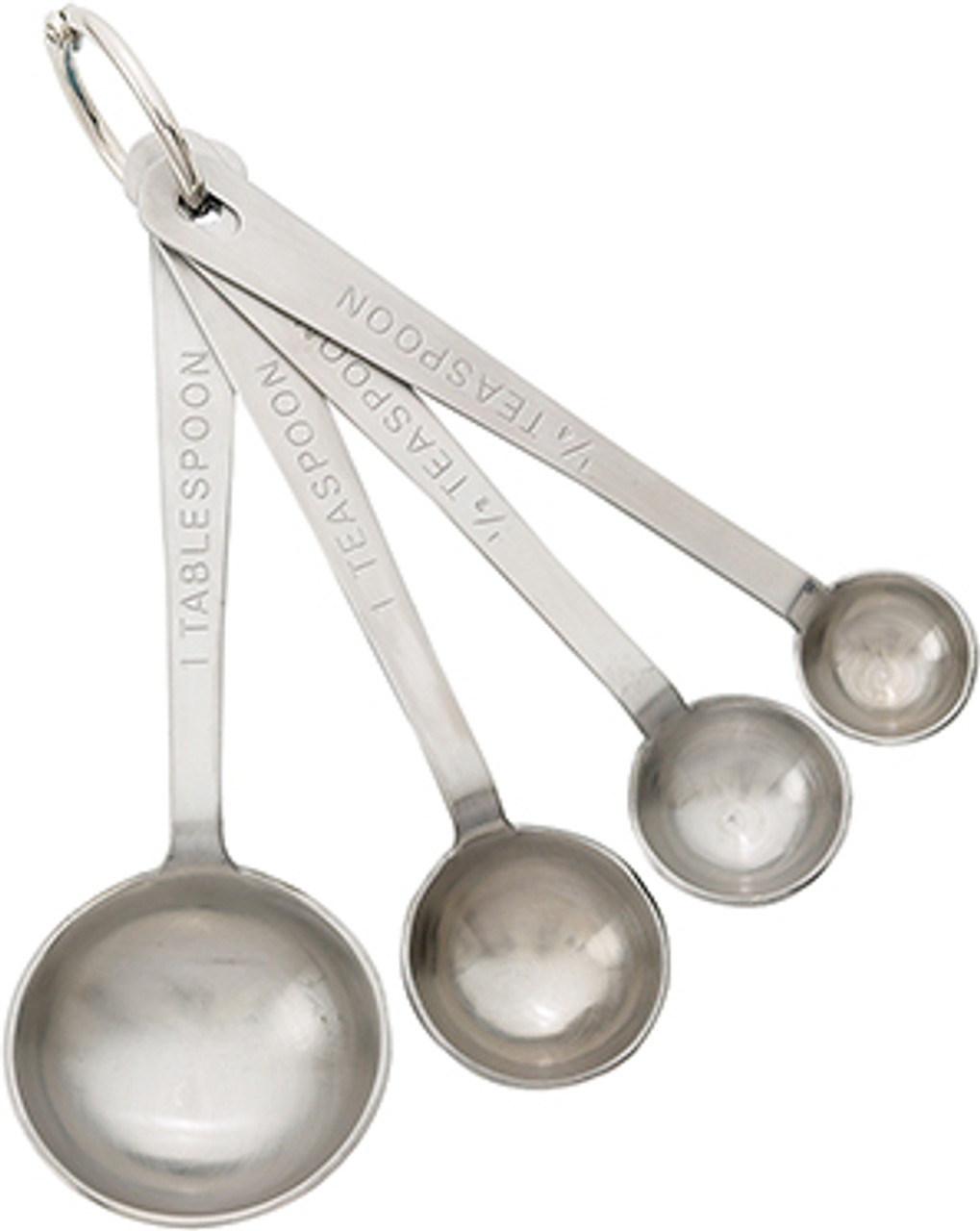 HIC Stainless Steel Measuring Spoon, Set of 4