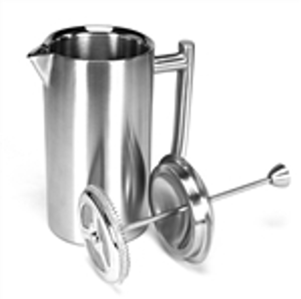 French Press, brushed finish, 16 fl. oz.
