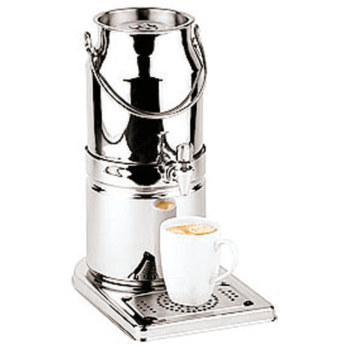 3.2 Quart S/S Milk Dispenser (cup pictured not included), L 12.25 x W 8 x H 15.375 3.2 Quart S/S Milk Dispenser (cup pictured not included), L 12.25 x W 8 x H 15.375