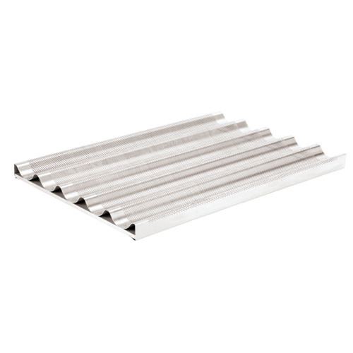 Aluminum Baguette Pan, L 15.75 x W 23.66 x H 2