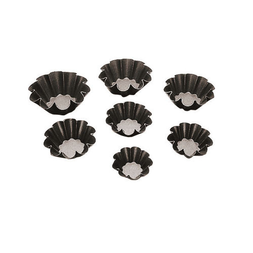 Non-Stick Brioche Mold, DIA 3 1/8" X H 1 1/4"