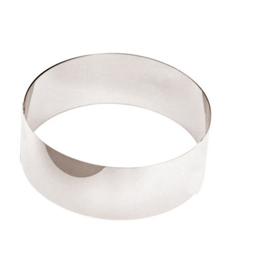 Pastry Ring, Mousse, DIA 2 3/8" X H 1 3/4" Pastry Ring, Mousse, DIA 2 3/8" X H 1 3/4"