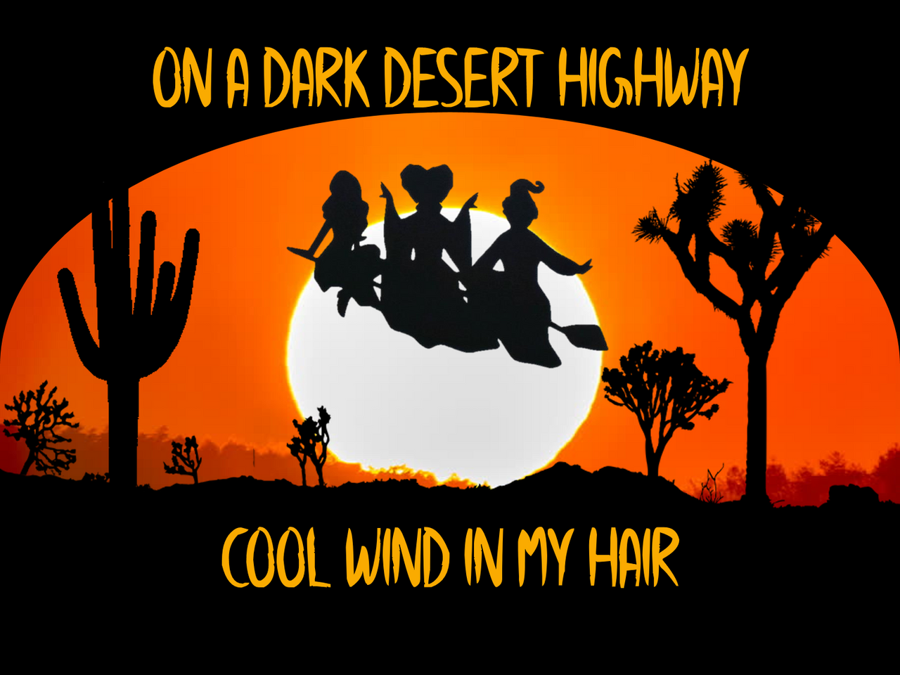 Halloween Desert Highway