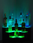 Corner 3 Tier LED Bar Shelf Display