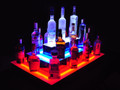 Island 3 Tier LED Bar Shelf Display