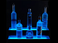 2 Tier LED Liquor Shelf Display