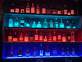LED Bar Bottle Display Shelf