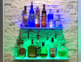 LED Bar Bottle Display Shelf