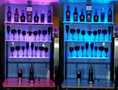 LED Bar Bottle Display Shelf