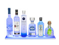 LED Bar Bottle Display Shelf