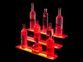 3 Tier LED Liquor Shelf Display