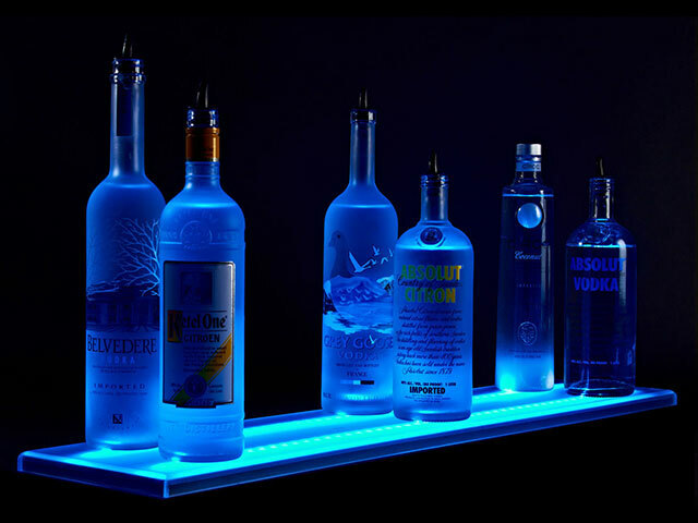 Double Wide LED Shelves