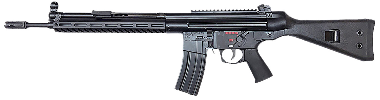 PTR PTR63-5560101 5.56 NATO Rifle with 16.25-Inch Threaded Barrel and M ...