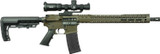 Black Rain Ordnance BROROTROPT01 5.56 NATO Rifle with Optic, 16-Inch Barrel