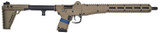 Kel-Tec SUB-2000 Gen3 9mm Luger Rifle with Tan Folding Stock and 16.15-inch Threaded Barrel