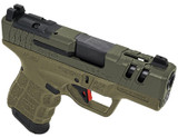Sar USA SAR9SCOD Sub-Compact 9mm Luger Pistol with OD Green Finish and Optic Ready Slide