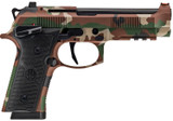 Beretta USA SPEC0731A15 92XI SAO 9mm Luger Semi-Auto Pistol with 4.7-Inch Barrel and Battle Dress Uniform Finish