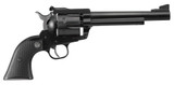 Ruger Blackhawk .357 Magnum Revolver with 6.5-Inch Blued Barrel and Checkered Rubber Grips