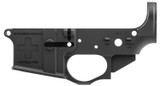 Spikes Waterboarding Instructor Stripped Lower Receiver for AR-15 | Multi-Caliber 7075-T6 Aluminum, Black Anodized Finish