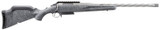 Ruger American II .243 Winchester Bolt-Action Rifle with 20-Inch Spiral Fluted Threaded Barrel and Gray Synthetic Stock