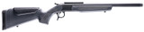 CVA CR4441 Scout 400 Legend Single-Shot Rifle with 20-Inch Threaded Barrel and Gray Fixed Synthetic Stock