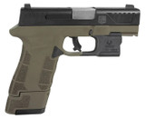 Diamondback DB0301P061 9mm Sub-Compact Pistol with Viridian Laser and Holster in Flat Dark Earth