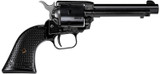 Heritage Manufacturing Rough Rider .22 LR/.22 WMR Revolver with 4.75-Inch Barrel, Black Cerakote Finish, Part Number RR22MB4PG