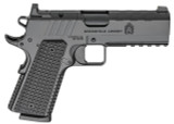 Springfield Armory Emissary 1911 AOS .45 ACP Semi-Auto Pistol with Black Cerakote Finish and VZ Thin-Line G10 Grips PX9228LAOS