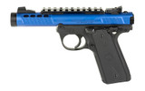 Ruger Mark IV Lite .22 LR Semi-Automatic Pistol with Threaded Barrel, 4.4 Inches, 10-Round Capacity