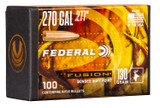 Federal Fusion FB277F2 .277 130-Grain Soft Point Bullet - High-Performance Hunting Ammunition