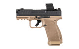 CANIK METE MC9 Prime 9mm Compact Semi-Automatic Handgun with Night Sights, 17-Round Capacity