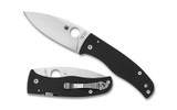 Spyderco Bodacious Black & Silver Folding Knife with CPM-S30V Steel, Model C263GS