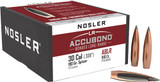 Nosler Bullets .30 Caliber .308 190 Grain AccuBond Long Range Spitzer Boat Tail Bullet - 100 Rounds