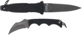Smith & Wesson S&W Knife Boot/Karambit Neck with Titanium Nitride Blade