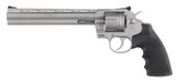 Colt Python .357 Magnum Revolver with 8-inch Bead-Blasted Stainless Steel Barrel and Black Hogue Grips