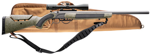 CVA PR3232NSCP Accura MR-X 45 Caliber Rifle with 26-Inch Tungsten Cerakote Fluted Threaded Barrel and Adjustable Stock