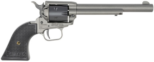 Heritage Manufacturing RR22C6 Rough Rider .22 LR Single Action Revolver with 6.5-inch Tungsten Gray Cerakote Barrel