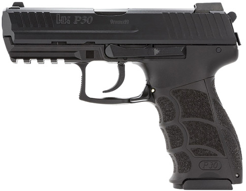 HK P30 V3 9mm Luger Handgun with 3.85-Inch Barrel and Interchangeable Grips