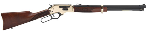 Henry H02435 Side Gate Lever Action Rifle in 35 Rem with 20-Inch Steel Barrel
