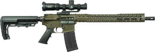 Black Rain Ordnance BROROTROPT01 5.56 NATO Rifle with Optic, 16-Inch Barrel