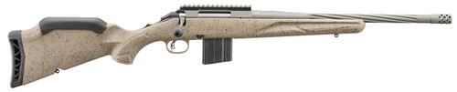 Ruger American II Ranch Rifle in 6mm ARC with 16.1-inch Spiral Fluted Threaded Barrel and Adjustable Synthetic Stock
