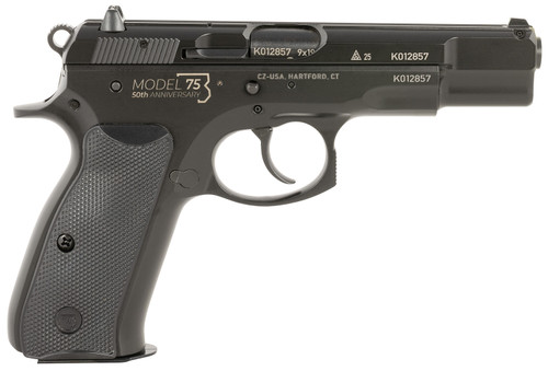 CZ 91106 CZ75 B 50th Anniversary 9mm Luger Pistol with 4.6-inch Barrel