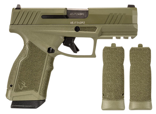 Taurus GX4 9mm Luger Pistol with Sniper Green Cerakote Finish