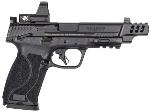 Smith & Wesson M&P M2.0 10mm Auto Full Size Pistol with Leupold DeltaPoint Pro - 5.6 Inch Barrel, Black Polymer Grip