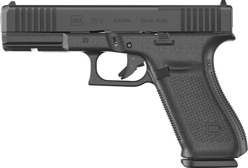 Glock UV2050201MOS G20 (V) 10mm Auto, Optic Ready with 4.61-inch Barrel and 10+1 Capacity