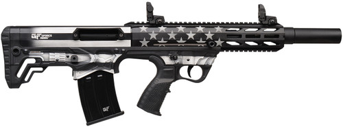 GForce Arms GFY1USG 12 Gauge Semi-Auto Bullpup Shotgun with Threaded Barrel and American Flag Finish